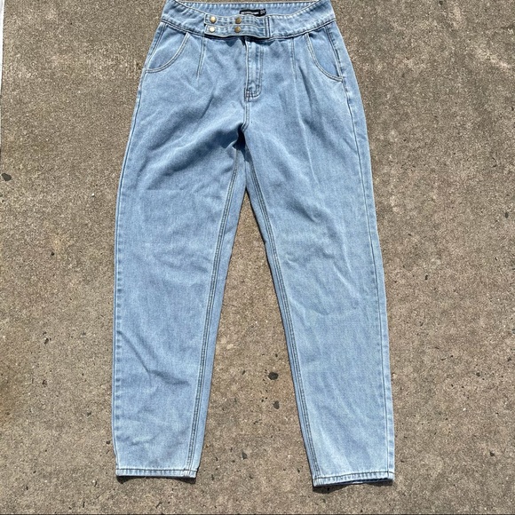 PRETTYLITTLETHING High Waist Mom Jeans Size 10 - Picture 2 of 6